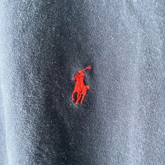 ‘90s Style Polo men’s turtleneck. Size Large. Navy blue. - Picture 3 of 4